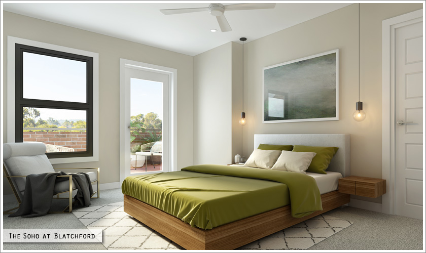 Master Bedroom - The SOHO at Blatchford